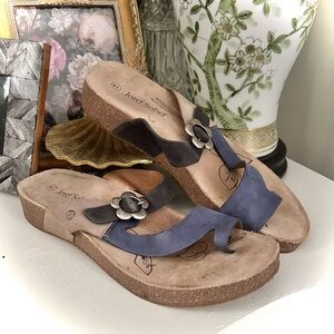 Josef Seibel Tonga Ladies Sandals Blue Comfort Sandals
